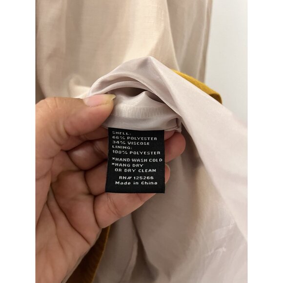 Dear Creatures Womens Tan Penny Fit & Flare Retro Dress Size XS Preppy - Picture 4 of 6